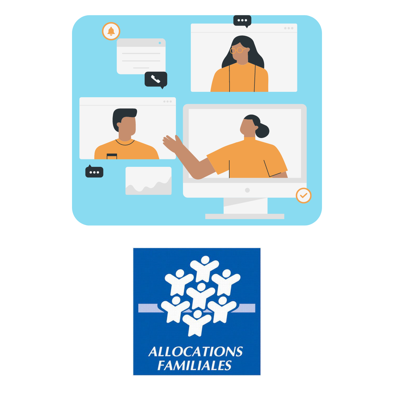 Assistance personnalisée pour ta demande de CAF
